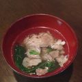 ぐーー's cooksnap of when they made 豚骨で骨汁・トンコツ出汁・ツナ風豚肉.
