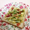 龍青空ママ's cooksnap of when they made スイチリマヨトースト　◎コーン＆ねぎ◎.
