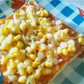 華城ん's cooksnap of when they made コーンたっぷりチーズトースト.