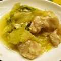 CBSF's cooksnap of when they made 塩麹鶏もも肉と白菜の煮びたし.