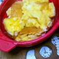そこらへんにいる学生's cooksnap of when they made レンジで簡単！パンプディング.