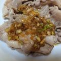 YUKIROSE's cooksnap of when they made 豚しゃぶねぎ醤油.