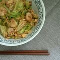 ducarin's cooksnap of when they made 味覇で海老とキャベツの卵炒め.