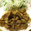 しゅんぎく♪'s cooksnap of when they made 甘辛北関東風の豚しょうが焼き.