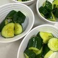なーなちゃん's cooksnap of when they made 超特急♪きゅうりの浅漬け☆.