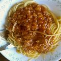 ぴよこっちゃま's cooksnap of when they made 家にある調味料で簡単ミートソｰス ♡.