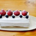 むぅーみん５'s cooksnap of when they made 米粉の★いちごデコロールケーキ.