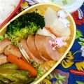 ■小鯨■'s cooksnap of when they made お弁当✿ちょっとかわいいウィンナー♡.