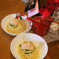 るるおか's cooksnap of when they made 辛子明太子マヨネーズスパゲティー.