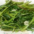 にぃもちゃん's cooksnap of when they made 空心菜のナンプラー炒め.