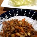 ささきのりぞう's cooksnap of when they made ひき肉のレタス包み.