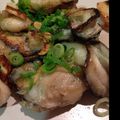 yukkey1013's cooksnap of when they made いつもと違う餃子みたいな食感の牡蠣ソテー.