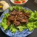 トコタン's cooksnap of when they made 若鶏肝甘辛炒め.