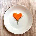 悠LOVE航's cooksnap of when they made キュートな人参ハート.
