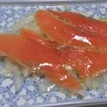 きらり流れ星's cooksnap of when they made サーモン♪カルパッチョ.