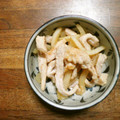 赤伊陽炎's cooksnap of when they made 豚肉とたくあんの生姜炒め.