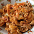 ちっくんママ's cooksnap of when they made 豚キム炒め.