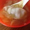 ドーリィたん's cooksnap of when they made 市販餃子とセロリの葉で中華スープ.