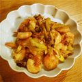 ボブナナ's cooksnap of when they made ✤エビとセロリのスィートチリ炒め✤.