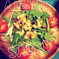 スライモ's cooksnap of when they made カリカリおあげとジャコと水菜のサラダ.