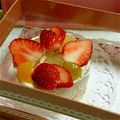 のしたみ's cooksnap of when they made 1人1個♪簡単クリスマスケーキ.