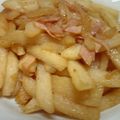 ふとっちょコックさん's cooksnap of when they made 居酒屋レシピ★長いもとベーコンの醤油炒め.