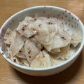 たっきい1026's cooksnap of when they made もう一品！箸が止まらない大根梅サラダ.