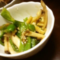 サトモユリア's cooksnap of when they made ピーマンとエリンギの炒め物.