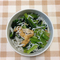 9ebgqih5's cooksnap of when they made 小松菜と油揚げの煮浸し.