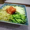 たからずか's cooksnap of when they made バンバンジー山芋サラダ.