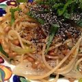 kayosesh's cooksnap of when they made *子供が大好き！納豆スパゲティ*.