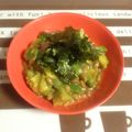 LATENIGHT's cooksnap of when they made アボカドにピリ辛納豆ドレ.