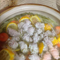 ヒデ12's cooksnap of when they made 豚と水菜のゆず鍋.