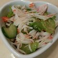 sunsung's cooksnap of when they made あと１品に☆きゅうりとかにかまの酢の物.