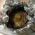 ・紺・'s cooksnap of when they made 生しいたけのバターホイル焼き.