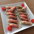 ゆきちゃんのほっぺ's cooksnap of when they made 生ハムで巻きましょう☆.