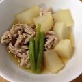 ｊ−ｊ−ｆ's cooksnap of when they made ★★ご飯が進む★豚肉と大根煮★.