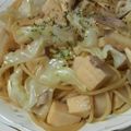 CoffeeCoco's cooksnap of when they made たけのこ＆春キャベツの中華風パスタ.