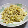 うまかっちゃん♪'s cooksnap of when they made えのきバター卵とじ.