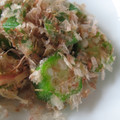 チキチキちきーた's cooksnap of when they made 簡単すぎるオクラのおかか和え♪.