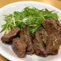 maarine's cooksnap of when they made ステーキサラダでおもてなし＊バルサミコ.