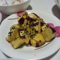 ママんま's cooksnap of when they made 揚げない♪大学芋(o^^o).