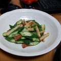ねこパピュ's cooksnap of when they made 甘辛～★おくらと竹輪の胡麻和え★.