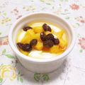 まっちー食堂's cooksnap of when they made *大人no柿とラム酒のヨーグルト*.