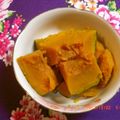 ☆♪(^▽^)♪☆秀子's cooksnap of when they made 炊飯器で五香粉かぼちゃ.