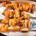 rickyree's cooksnap of when they made 【塩麹】焼き鳥　ねぎま串.