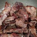 喜八＆Hacchi's cooksnap of when they made ビールがすすむ牛スジ焼き♪.