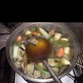 にじのパパ's cooksnap of when they made 郷土料理★塩味くじら汁＊くじら入けんちん.