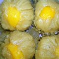 ゆかぽん1966's cooksnap of when they made 栗きんとん(茶巾).