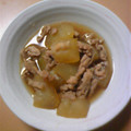 hbk-88's cooksnap of when they made 冬瓜と豚肉の煮物.